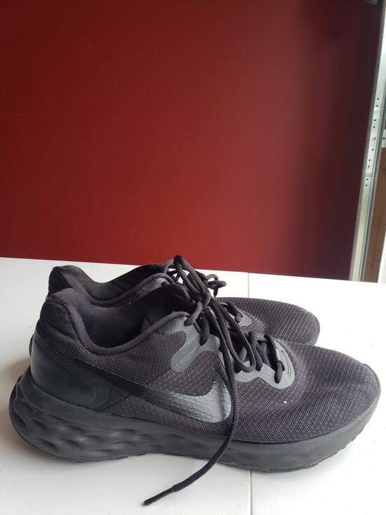 Nike Other - Nike Revolution 6 Shoes Size 9.5 Mens Black Running Athletic Sneakers DD8475